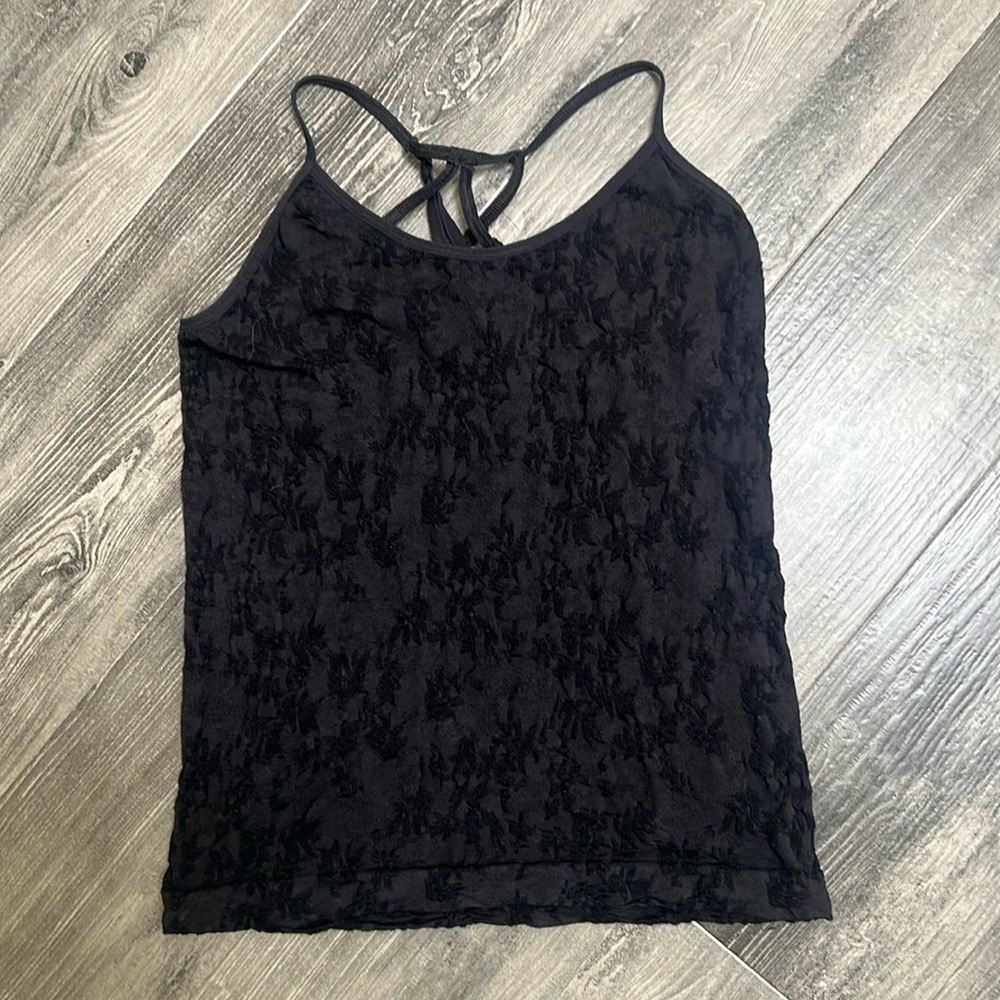 Anthropologie Floral Strappy Cami